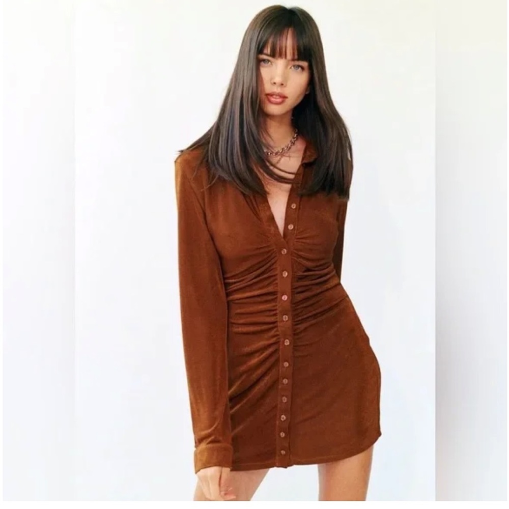 With Jean Andy Dress Chocolate